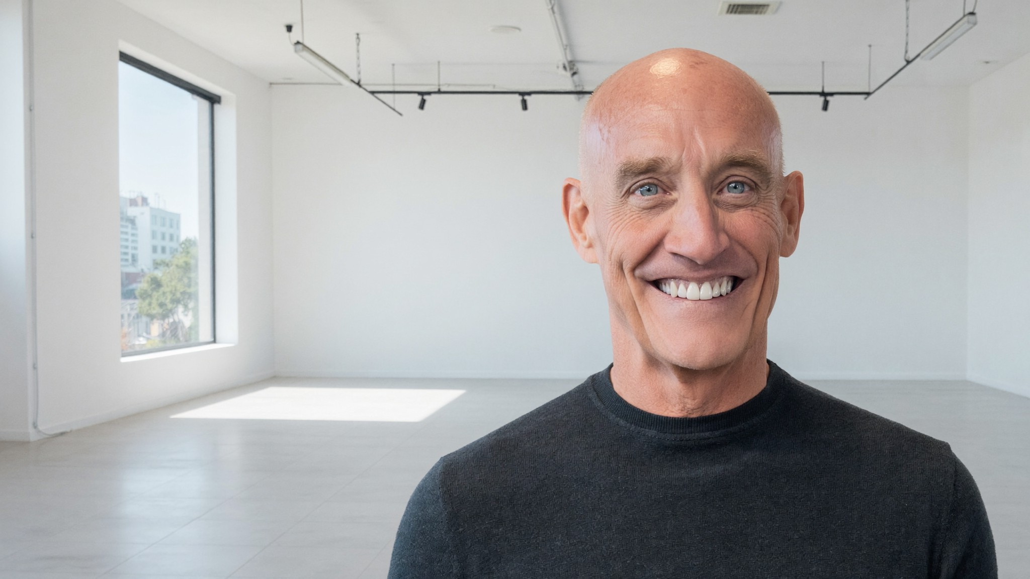 Dr. Timothy Adams in a bright room, smiling